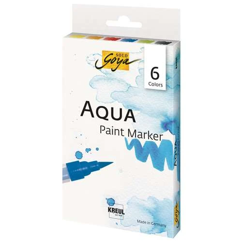 Solo Goya Aqua Paint Marker Sets 1 Solo Goya Aqua Paint Marker Sets