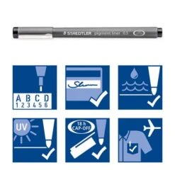 Staedtler Pigment Liner 308 Pen Set Of 4 Pens 8 Staedtler Pigment Liner 308 Pen Set Of 4 Pens -Pebeo Sales Store StaedtlerPigmentLiner308PenSetof4Pens 2