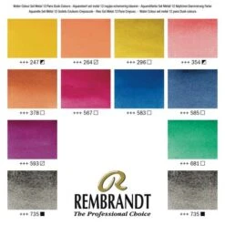 TALENS | REMBRANDT Themed Set — Oxide Black Mixing Set -Pebeo Sales Store TALENS7CREMBRANDTThemedSetE28094OxideBlackMixingSet 3