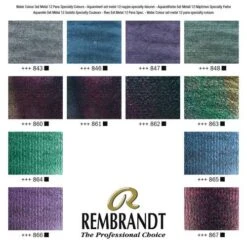 TALENS | REMBRANDT Themed Set — Special Effect Colours -Pebeo Sales Store TALENS7CREMBRANDTThemedSetE28094SpecialEffectColours 3