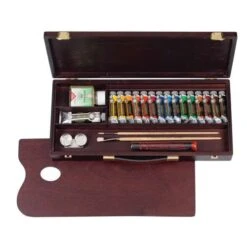 Talens | REMBRANDT Oil Colour Box — Traditional -Pebeo Sales Store Talens7CREMBRANDToilcolourboxE28094Traditional 2