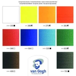 Talens | Van Gogh Oil Colour — Basic 10-case -Pebeo Sales Store Talens7CvanGoghoilcolourE28094Basic10 case 3