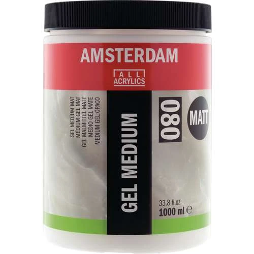 Talens Amsterdam Matt Gel Painting Medium 080 1 Talens Amsterdam Matt Gel Painting Medium 080