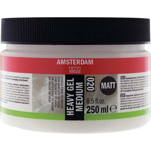Talens Amsterdam Matt Heavy Gel Painting Medium 020 1 Talens Amsterdam Matt Heavy Gel Painting Medium 020