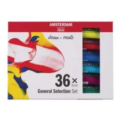 Talens Amsterdam Standard Series 36 Paint Set 9 Talens Amsterdam Standard Series 36 Paint Set -Pebeo Sales Store TalensAmsterdamStandardSeries36PaintSet 3