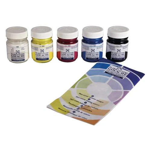 Talens Extra Fine Gouache Primary Colours Set 2 Talens Extra Fine Gouache Primary Colours Set - Image 2
