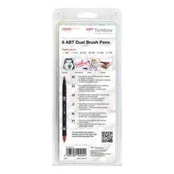 Tombow® Tombow ABT Dual 6 Brush Pen Sets -Pebeo Sales Store TombowABTDual6BrushPenSets 2