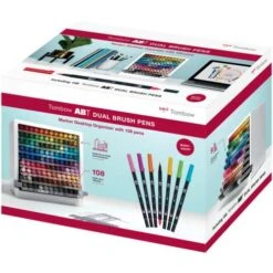 Tombow® Tombow ABT Dual Brush Pen Desktop Organiser Set