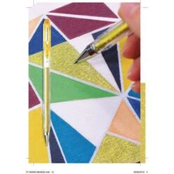 Uni-Ball Signo UM120SP Glitter 8 Gel Pen Set -Pebeo Sales Store Uni BallSignoUM120SPGlitter8GelPenSet 2