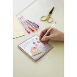 Uni-Ball Signo UM120SP Glitter 8 Gel Pen Set -Pebeo Sales Store Uni BallSignoUM120SPGlitter8GelPenSet 4