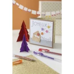 Uni-Ball Signo UM120SP Glitter 8 Gel Pen Set -Pebeo Sales Store Uni BallSignoUM120SPGlitter8GelPenSet 5