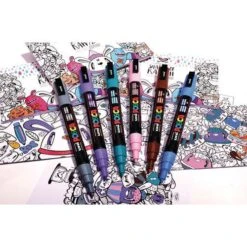 Uni Posca Marker Sets PC-5M 10 Uni Posca Marker Sets PC-5M -Pebeo Sales Store UniPoscaMarkerSetsPC 5M 4