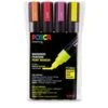 Uni Posca Marker Sets PC-5M Neon