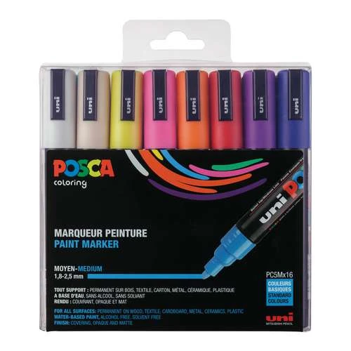 Uni Posca PC-5M Marker Sets 2 Uni Posca PC-5M Marker Sets - Image 2