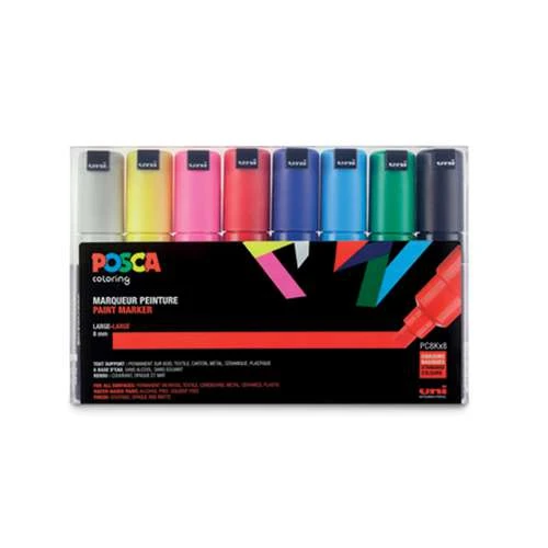 Uni Posca PC-8K Marker Sets 1 Uni Posca PC-8K Marker Sets