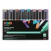 Uni Posca PC8K Marker Metallic Set