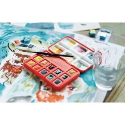 Van Gogh | Watercolour Pocket Box Special Edition — 12 Half Pans -Pebeo Sales Store VanGogh7CWatercolourPocketBoxspecialeditionE2809412halfpans 3