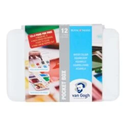 Van Gogh Pocket Watercolour Box -Pebeo Sales Store VanGoghPocketWatercolourBox 2