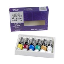 WINSOR & NEWTON™ | Artisan Water-mixable Oil Starter Set — 6 X 37 Ml -Pebeo Sales Store WINSOR26amp3BNEWTONE284A27CArtisanWater mixableOilStarterSetE280946x37ml 4