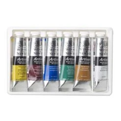 WINSOR & NEWTON™ | Artisan Water-mixable Oil Starter Set — 6 X 37 Ml -Pebeo Sales Store WINSOR26amp3BNEWTONE284A27CArtisanWater mixableOilStarterSetE280946x37ml 5