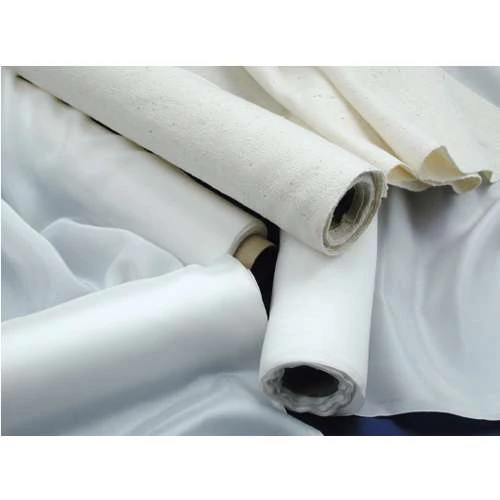 White Pongé Silk 1 White Pongé Silk