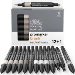 Winsor & Newton 12 BrushMarker Sets