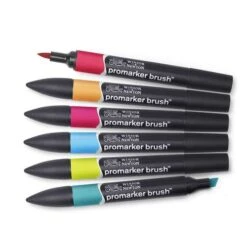 Winsor & Newton 6 BrushMarker Sets -Pebeo Sales Store Winsor26amp3BNewton6BrushMarkerSets 3