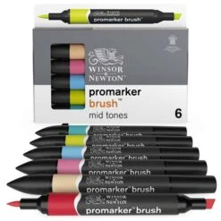Winsor & Newton 6 BrushMarker Sets -Pebeo Sales Store Winsor26amp3BNewton6BrushMarkerSets 4