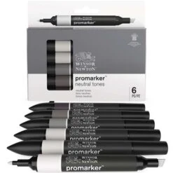 Winsor & Newton 6 Promarker Sets -Pebeo Sales Store Winsor26amp3BNewton6PromarkerSets 2