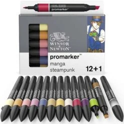 Winsor & Newton | Promarker™ Special Manga Pens — 12 Pen Sets -Pebeo Sales Store Winsor26amp3BNewton7CPromarkerE284A2SpecialMangaPensE2809412pensets 4