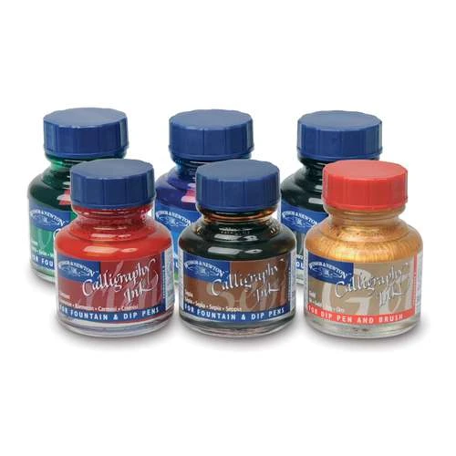 Winsor & Newton Calligraphy Inks Set 2 Winsor & Newton Calligraphy Inks Set - Image 2