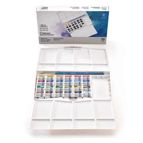Winsor & Newton Cotman Painting Box Plus Set 1 Winsor & Newton Cotman Painting Box Plus Set