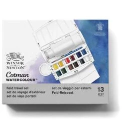 Winsor & Newton Cotman Water Colours Field Box -Pebeo Sales Store Winsor26amp3BNewtonCotmanWaterColoursFieldBox 3