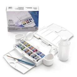 Winsor & Newton Cotman Water Colours Field Box -Pebeo Sales Store Winsor26amp3BNewtonCotmanWaterColoursFieldBox 4