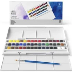 Winsor & Newton Cotman Watercolour Studio Set 11 Winsor & Newton Cotman Watercolour Studio Set -Pebeo Sales Store Winsor26amp3BNewtonCotmanWatercolourStudioSet 5