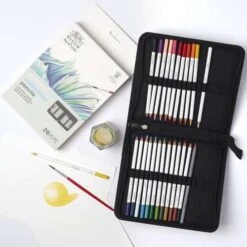 Winsor & Newton Studio Collection Watercolour Pencil Wallet -Pebeo Sales Store Winsor26amp3BNewtonStudioCollectionWatercolourPencilWallet 2