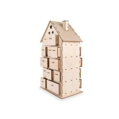 Wooden Advent Calendar House -Pebeo Sales Store WoodenAdventCalendarHouse 5