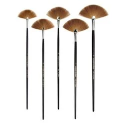 Da Vinci | Fan Brushes Series 405 — Kolinsky Red Sable