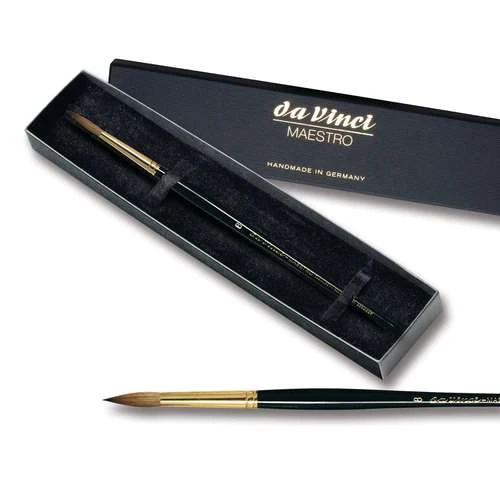 Da Vinci | MAESTRO Series 11 Watercolour Brushes — Individual, In Gift Box 1 Da Vinci | MAESTRO Series 11 Watercolour Brushes — Individual, In Gift Box