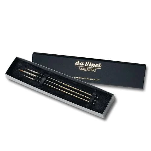 Da Vinci | MAESTRO Series 5500 Watercolour Brushes — 3 Brush Gift Set 1 Da Vinci | MAESTRO Series 5500 Watercolour Brushes — 3 Brush Gift Set