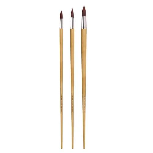 Da Vinci | TOP-ACRYL Round Brushes Series 7789 — 60cm Handles 1 Da Vinci | TOP-ACRYL Round Brushes Series 7789 — 60cm Handles