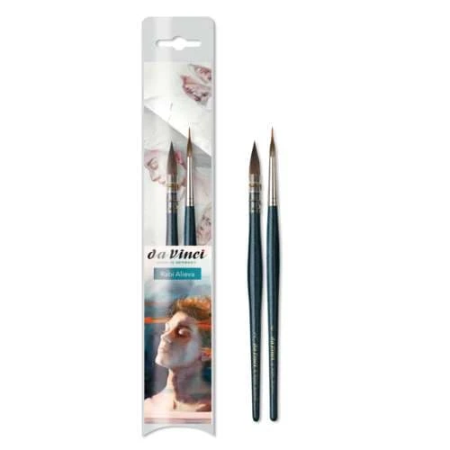 Da Vinci | Watercolour Brush Set Rabi Alieva — Series 4184 4 Da Vinci | Watercolour Brush Set Rabi Alieva — Series 4184 - Image 4